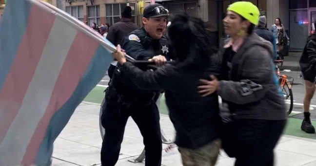 Brutalidad policial en la marcha trans de San&nbsp;Francisco